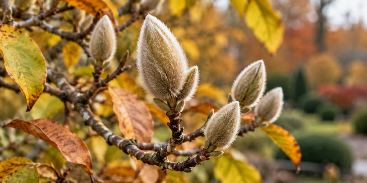 Magnolia ma włochate pąki już jesienią – czy trzeba je chronić przed zimą i kiedy można przycinać gałęzie?