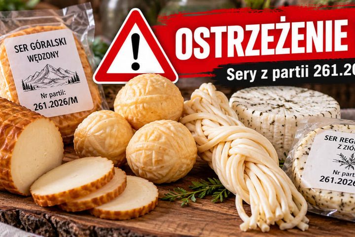 GIS ostrzega przed Listerią w 8 serach regionalnych – lista wycofanych produktów i numer partii