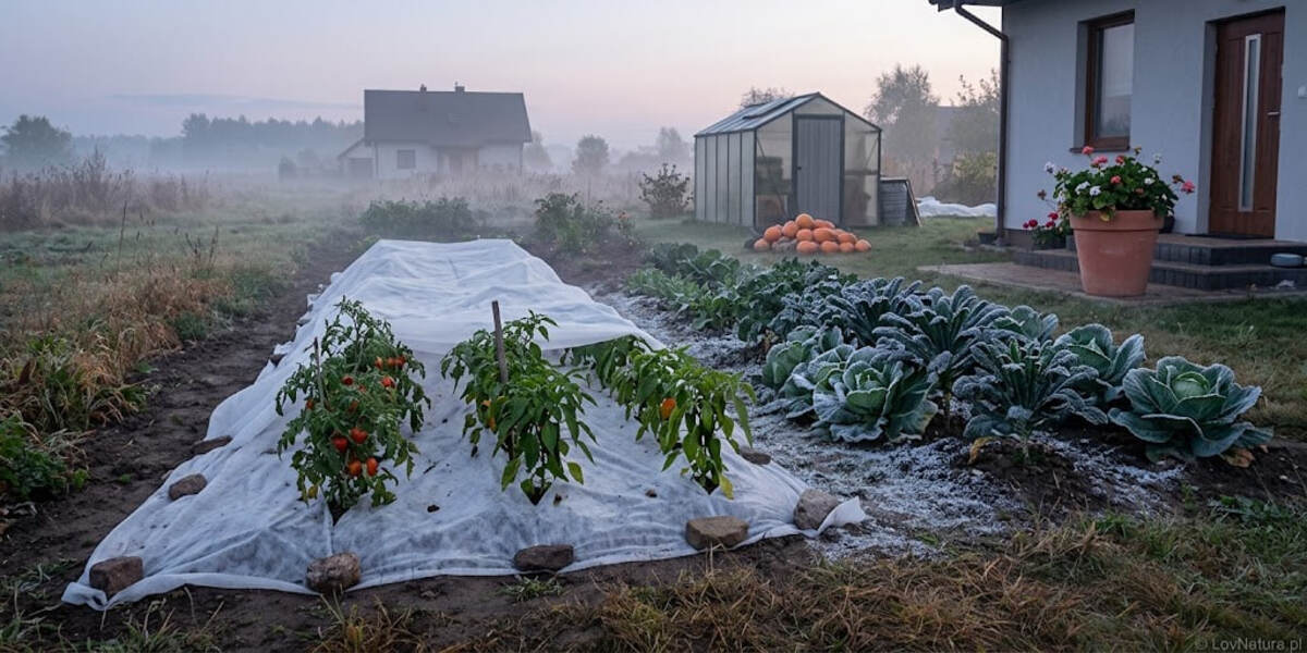 Przymrozki na Podlasiu w nocy z 15 na 16 października. Temperatura spadnie lokalnie do -2°C – jak ochronić rośliny?