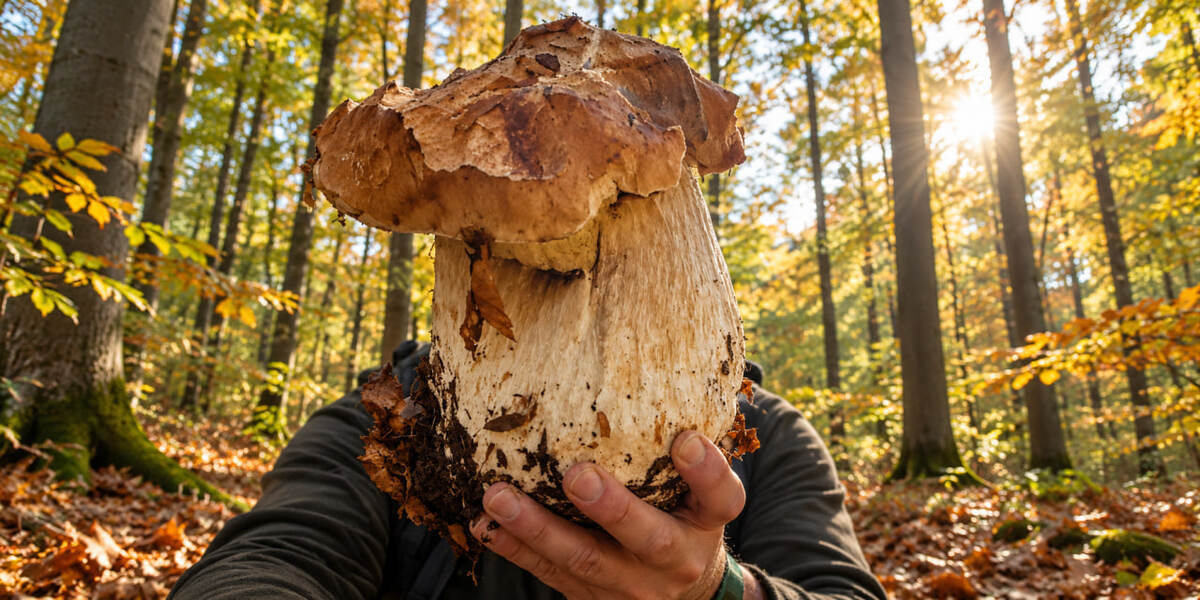 W polskim lesie znaleziono borowika ważącego 2,54 kg. Gdzie wyrósł gigant i dlaczego grzyby osiągają takie rozmiary?