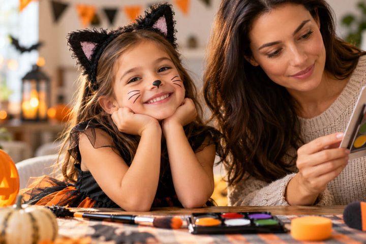 Makijaż na Halloween 2026 dla dzieci: jak wybrać bezpieczne farbki do twarzy, sprawdzić skład i uniknąć alergii?